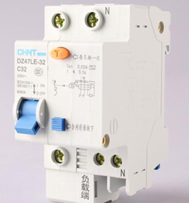 漏電保護器正面圖 漏電保護器正面圖