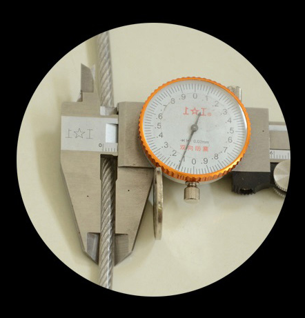 實(shí)測(cè)包膠鋼絲繩 實(shí)測(cè)包膠鋼絲繩