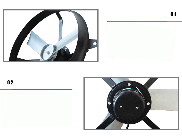 圓型鑄鐵軸流排風(fēng)扇細(xì)節(jié)圖