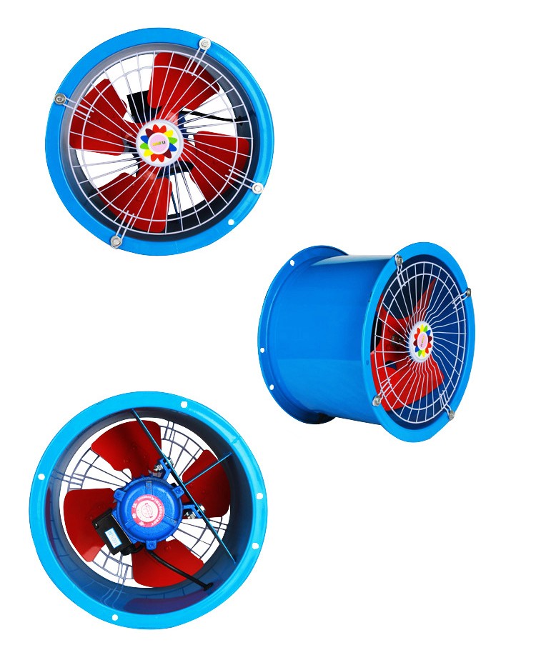 12寸管道式通風(fēng)機(jī)正面、側(cè)面、背面圖