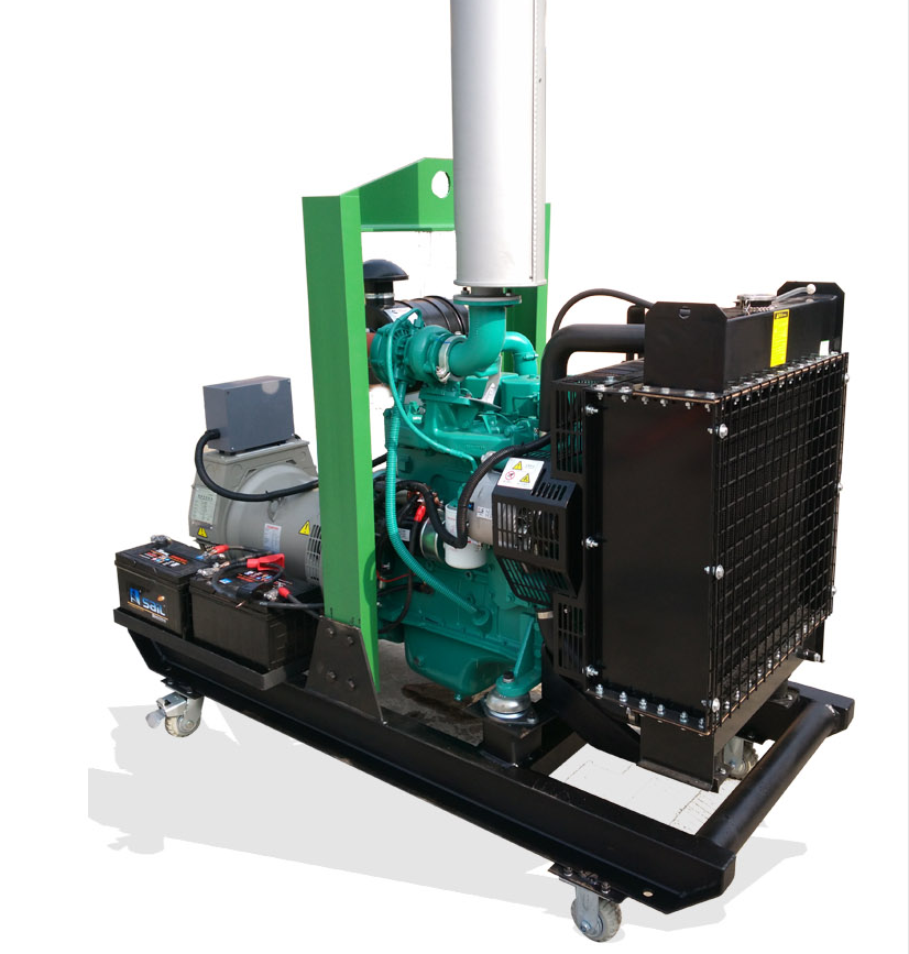 發(fā)電機組側面圖片 發(fā)電機組側面圖片