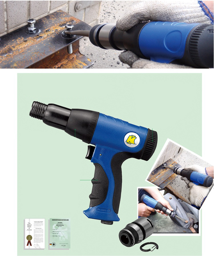 氣動鉚槍操作圖 氣動鉚槍操作圖