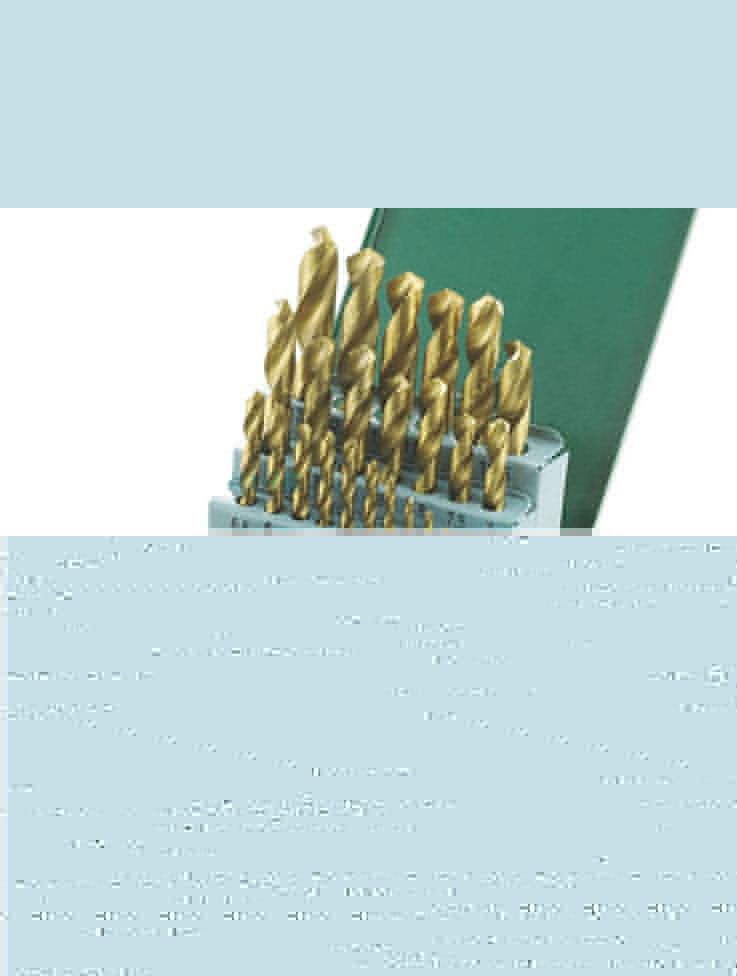 鍍鈦直柄麻花鉆鉆頭細節(jié)