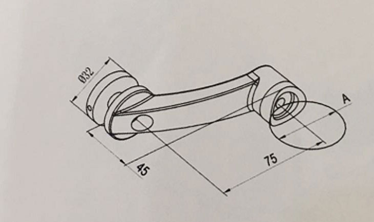 單邊玻璃爪結(jié)構(gòu)圖 單邊玻璃爪結(jié)構(gòu)圖