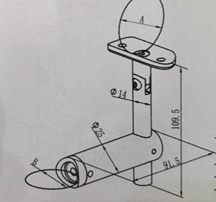 小管活動管托 結(jié)構(gòu)圖 小管活動管托 結(jié)構(gòu)圖