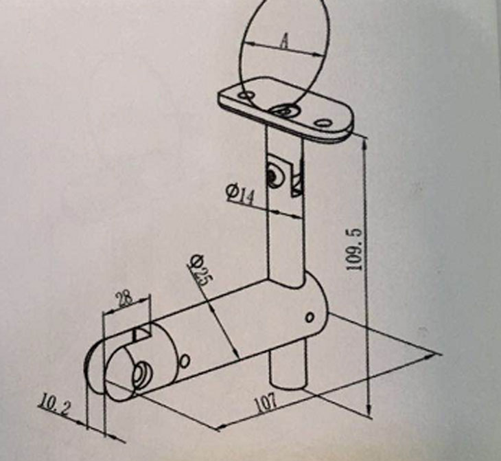 小管活動(dòng)管托結(jié)構(gòu)圖 小管活動(dòng)管托結(jié)構(gòu)圖