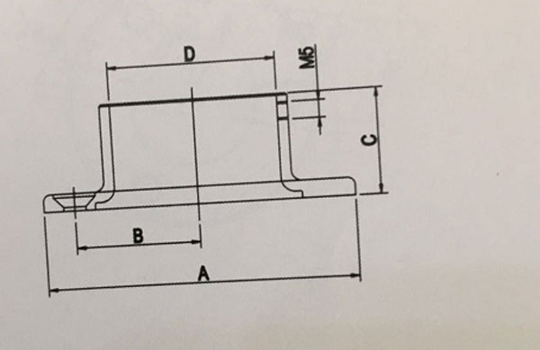 平面底座 管座結(jié)構(gòu)圖 平面底座 管座結(jié)構(gòu)圖