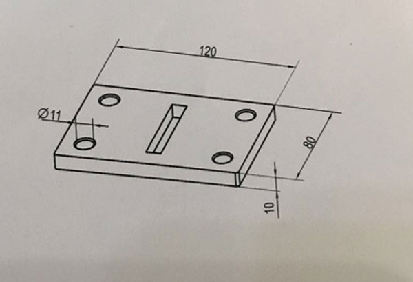 立柱底板 管座主圖