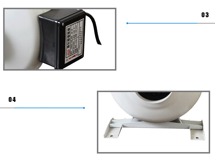 管道圓形同軸風(fēng)機(jī)細(xì)節(jié)圖二
