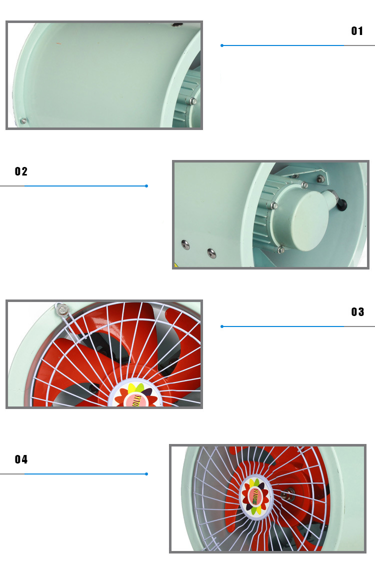 防爆耐高溫軸流風機細節(jié)圖