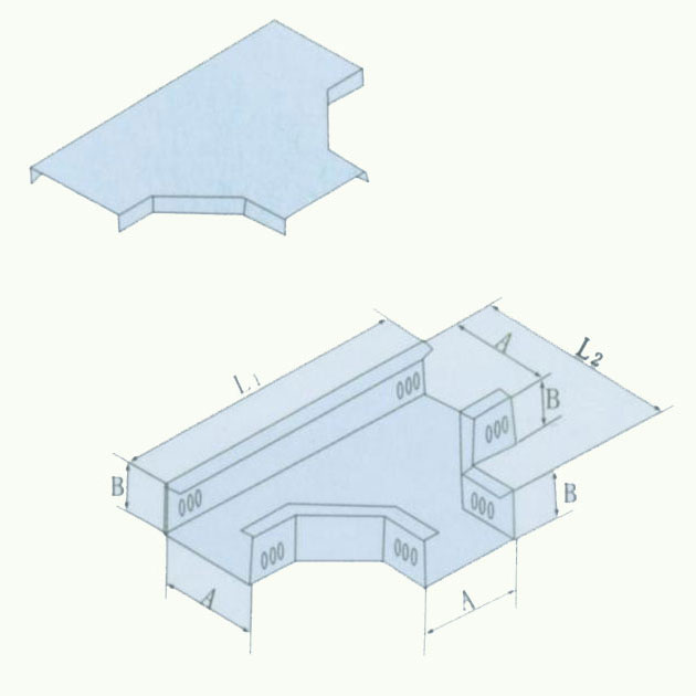 XQJ-C-03A型水平三通 XQJ-C-03A型水平三通